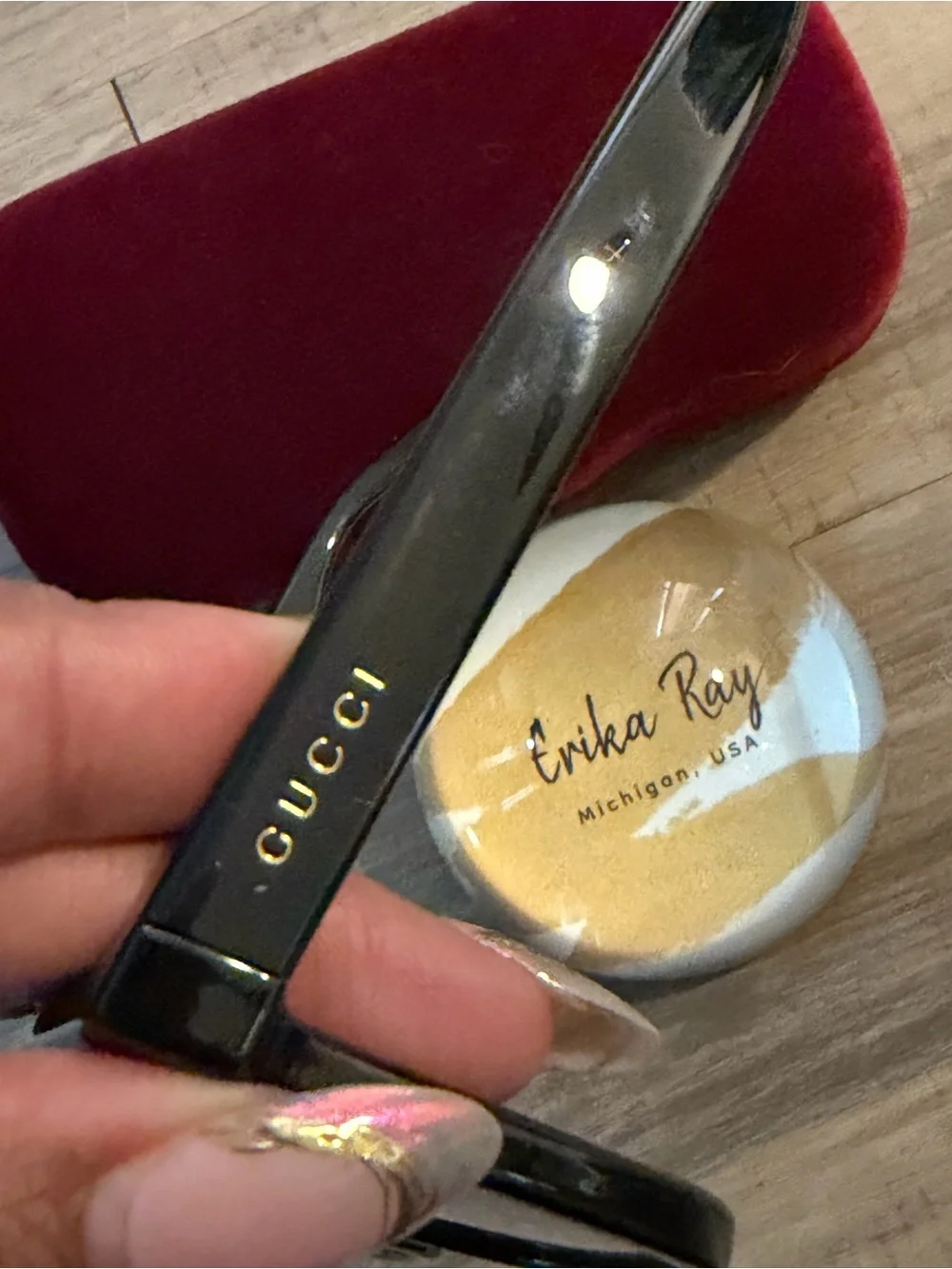 Gucci discoloration sunglasses